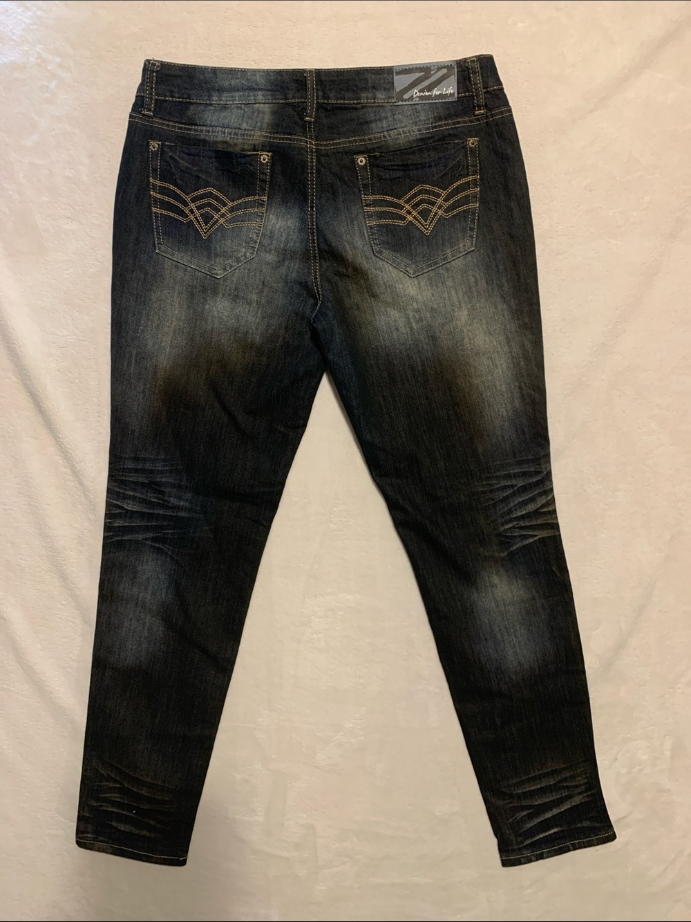 Zanadi Denim For Life Dark Denim Jeans size 15